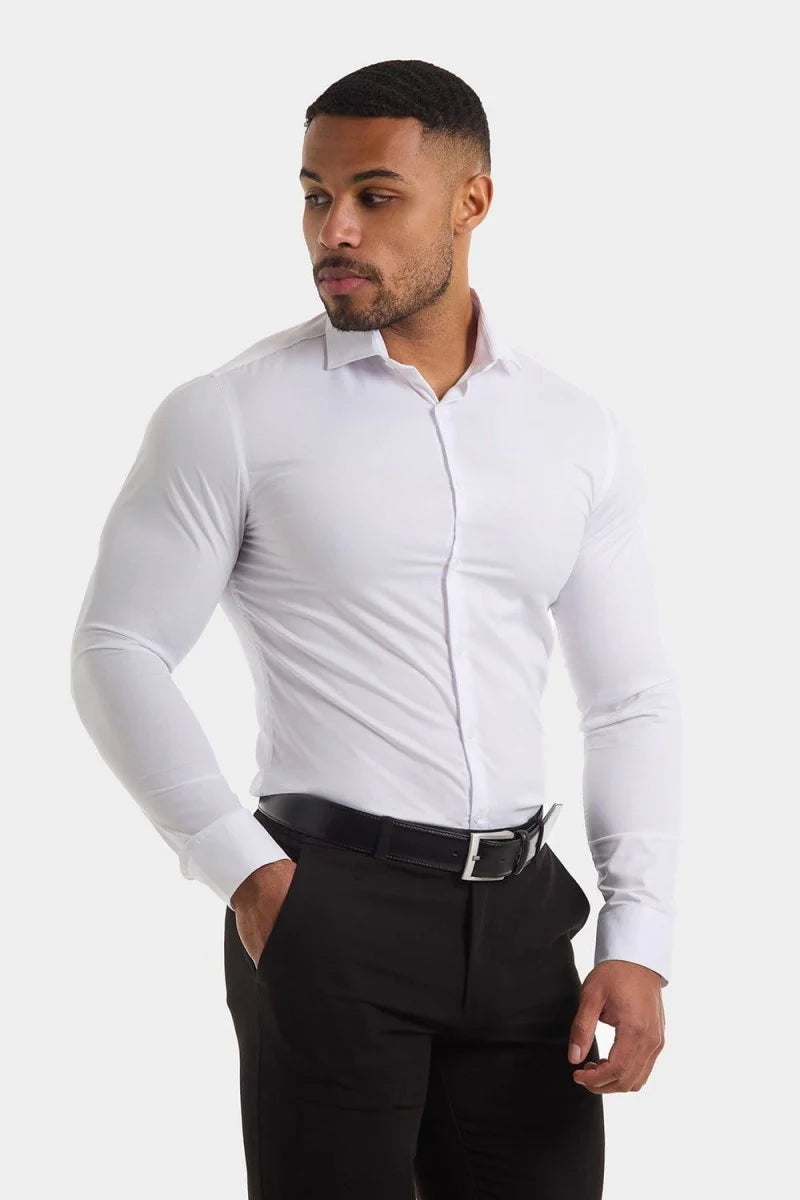 Camisa Social Lisa - Anti Amassado!