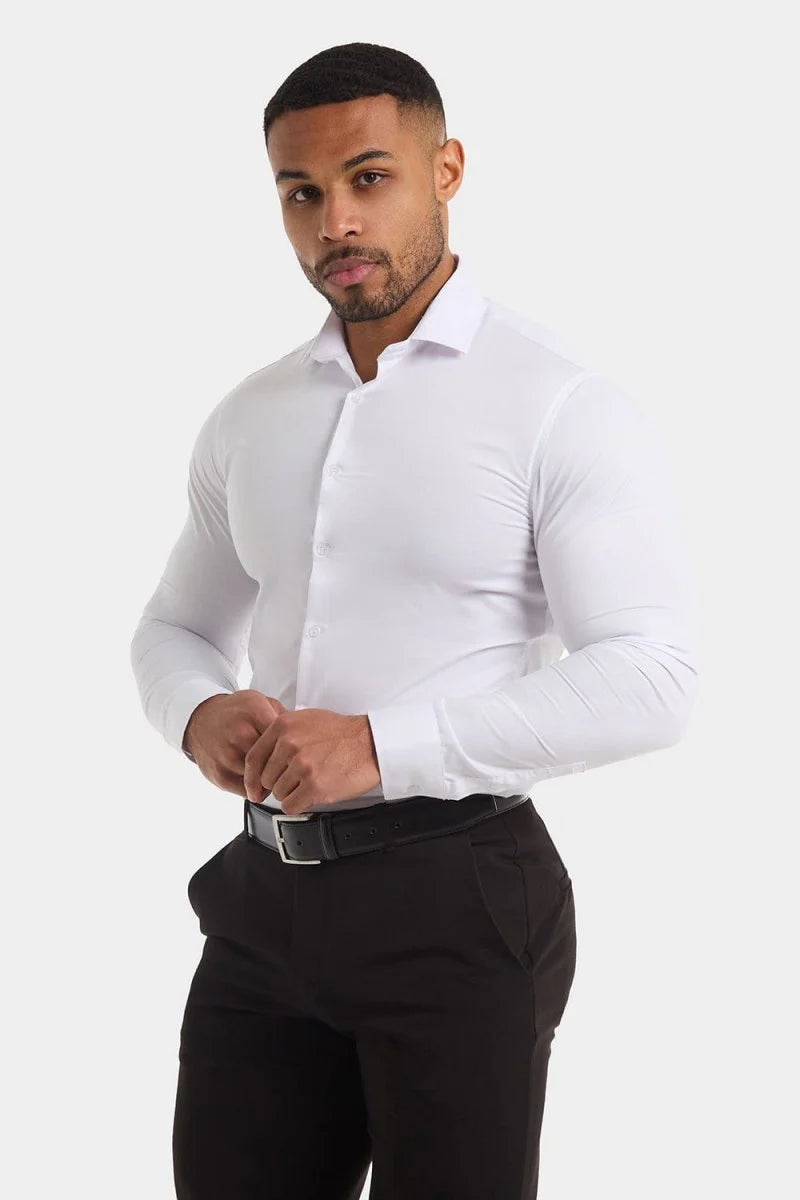 Camisa Social Lisa - Anti Amassado!