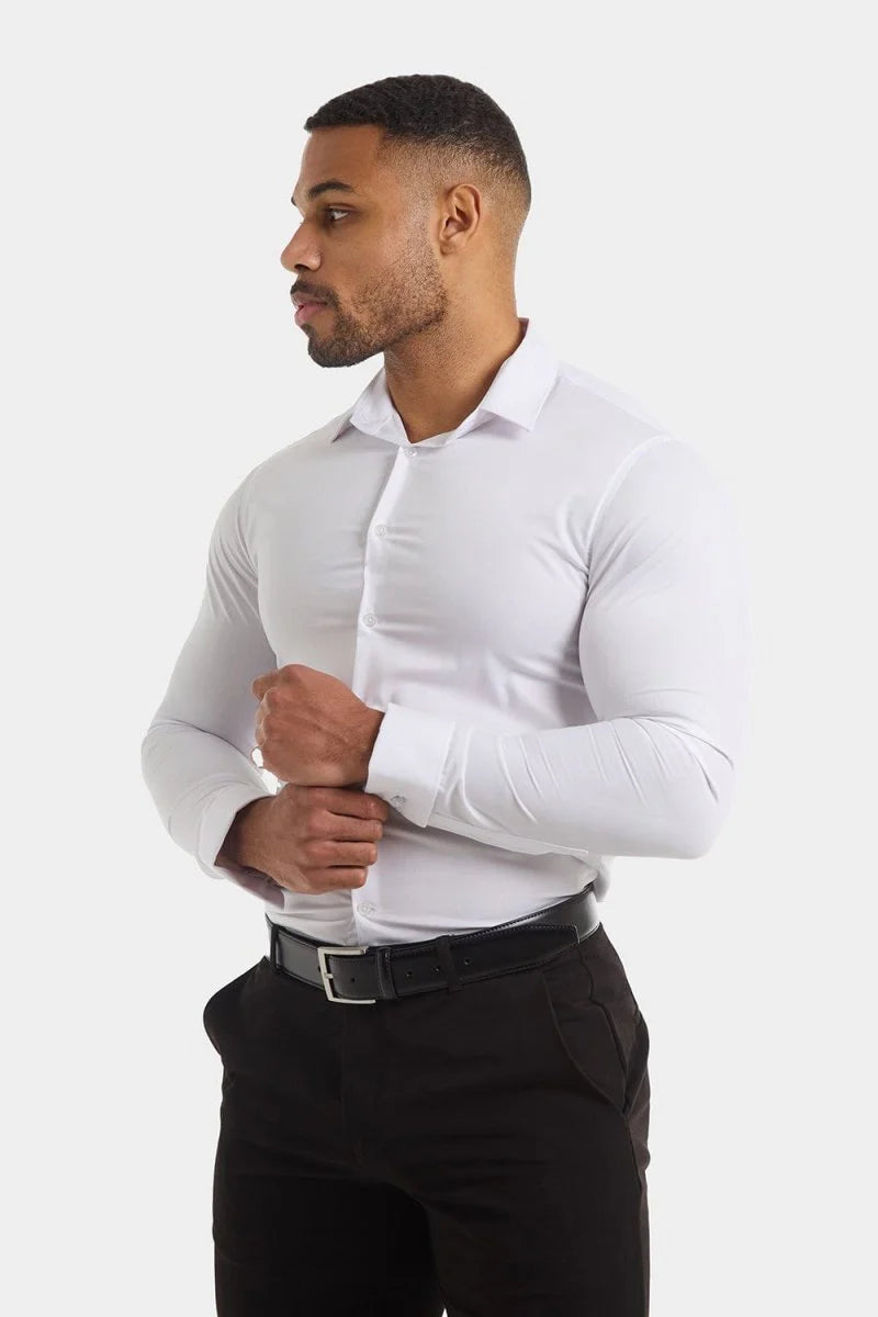 Camisa Social Lisa - Anti Amassado!