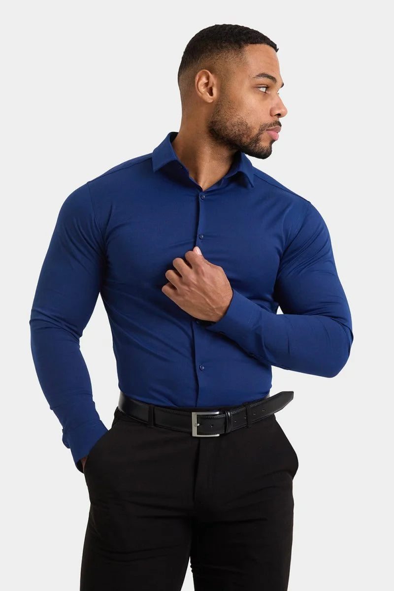 Camisa Social Lisa - Anti Amassado!